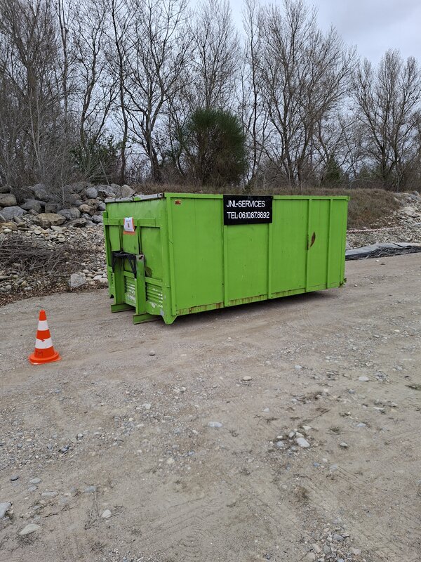 Location de benne pour évacuation de déchets à Pertuis